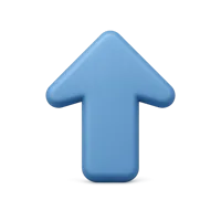 Up Arrow 3D icon