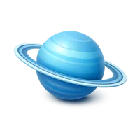 Uranus 3D icon