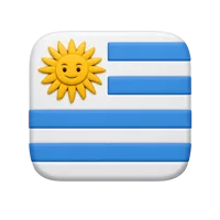 Uruguay 3D icon