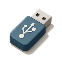 USB Flash Drive 3D icon