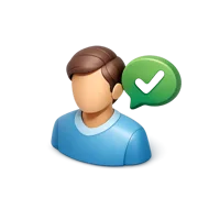 User Profile 3D icon