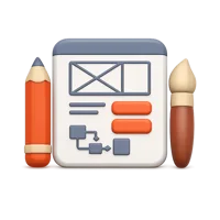 UX Designer 3D icon