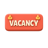 Vacancy Button 3D icon