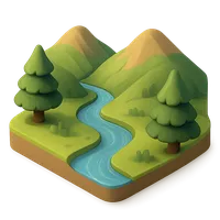 Valley 3D icon