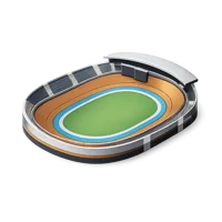 Orange Velodrome 3D icon