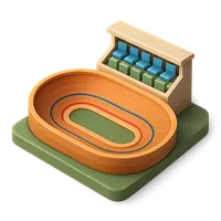 Velodrome 3D icon