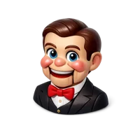 Ventriloquist Dummy 3D icon