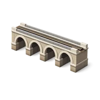 Brown Viaduct 3D icon