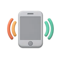 Vibrate Mode 3D icon
