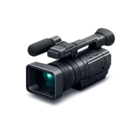 Blue Video Camera 3D icon