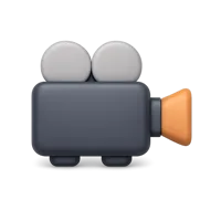 Video Camera 3D icon