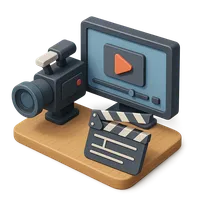 Video Production 3D icon