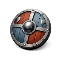Viking Shield 3D icon