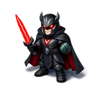 Red Villain 3D icon