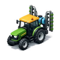 Vineyard Tractor 3D icon