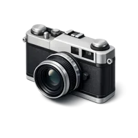 Vintage Camera 3D icon