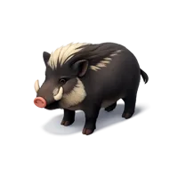 Visayan Warty Pig 3D icon