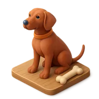 Vizsla 3D icon