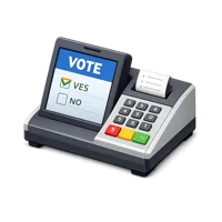 Voting Machine 3D icon