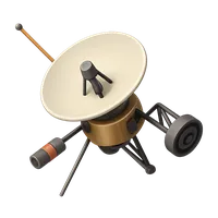 Voyager Spacecraft 3D icon