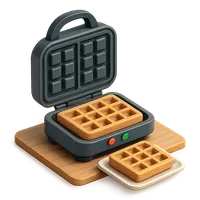 Waffle Iron 3D icon