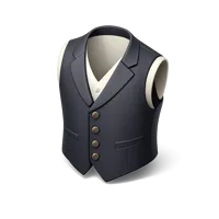 Waistcoat 3D icon