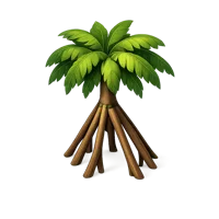 Walking Palm 3D icon