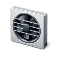 Wall Exhaust Fan 3D icon