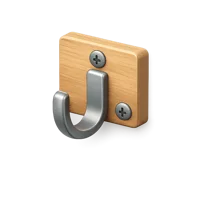 Amber Wall Hook 3D icon