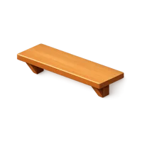 Amber Wall Shelf 3D icon