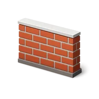 Wall 3D icon