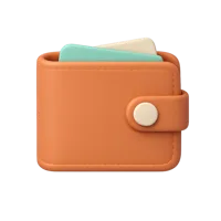 Wallet 3D icon