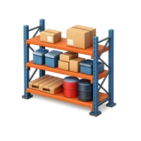Warehouse Rack 3D icon