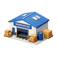 Warehouse 3D icon