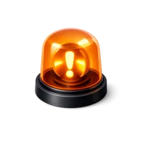 Warning Beacon 3D icon