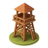 Watchtower 3D icon