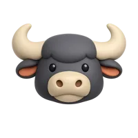 Water Buffalo 3D icon
