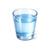 Water Glass 3D icon