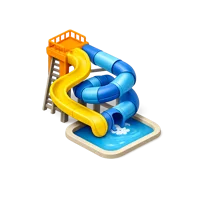 Water Slide 3D icon