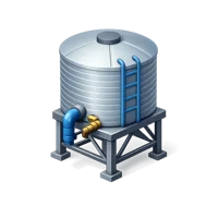 Water Tank 3D icon