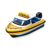 Amber Water Taxi 3D icon