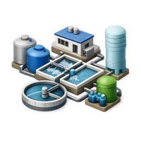 Water Treatment 3D icon