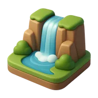 Waterfall 3D icon