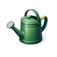 Green Watering Can 3D icon