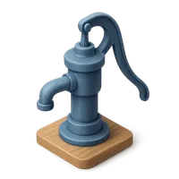 Water Pump 3D icon