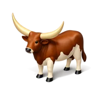 Watusi Cow 3D icon