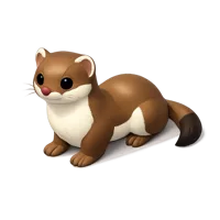 Weasel 3D icon
