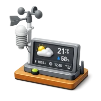 Weather Station 3D icon