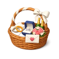 Wedding Basket 3D icon