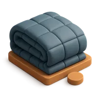 Weighted Blanket 3D icon